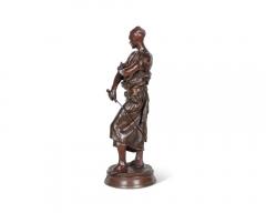 Le Garde Du Harem A Monumental Orientalist Bronze Sculpture by G Coudray - 3910375