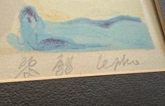 Le Pho BEAUTIFUL VASE OF FLOWERS SIGNED LITHOGRAPH BY LE PHO - 4484119