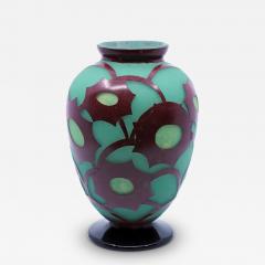 Le Verre Fran ais Cosmo Vase by Le Verre Francais - 3869431