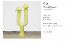 Lea Mestres French Contemporary Robert Yellow Lamp - 4613152