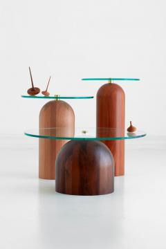 Leandro Garcia Trio of Side Tables Leandro Garcia Contemporary Brazil Design - 1348536