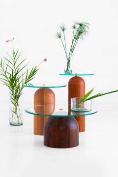 Leandro Garcia Trio of Side Tables Leandro Garcia Contemporary Brazil Design - 1348538