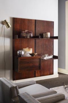 Leandro Lega Rectangular Vase in Glazed Ceramic by Leandro Lega 1984 - 4453772