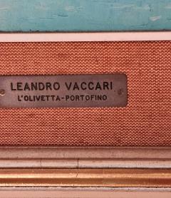 Leandro Vaccari LOlivetta Portofino Oil on Board 1959 - 3606446