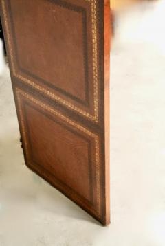 Leather Faux Book Two Panel Screen - 4226035