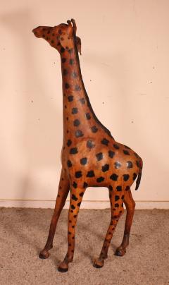 Leather Giraffe 20 Century england - 2250824