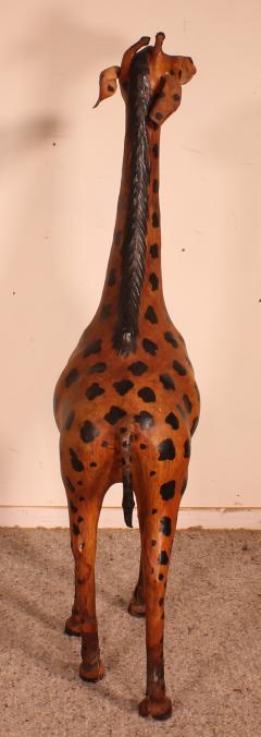 Leather Giraffe 20 Century england - 2250826