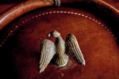 Leather Ice Bucket with Eagle shaped Handle - 4388920