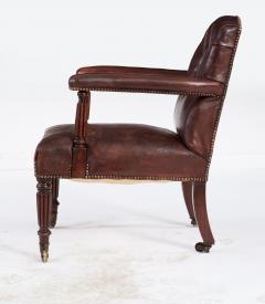 Leather Library Chair - 4544060