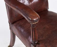 Leather Library Chair - 4544067
