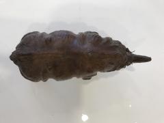 Leather Rhino Sculpture - 2685934
