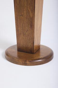 Leather Top Side Table - 4739030