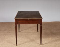 Leather Topped and Brass Trimmed Louis XVI Writing Table - 4218717