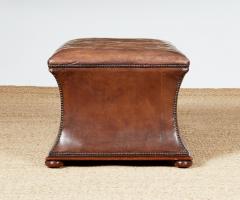 Leather Upholstered Ottoman with Lift Up Top - 3906688