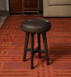 Leather Wrapped Stools - 3618679