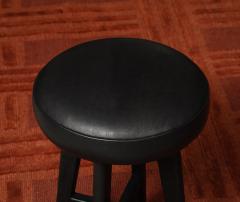 Leather Wrapped Stools - 3618681