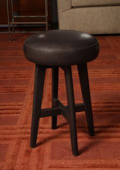 Leather Wrapped Stools - 3618686