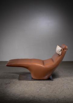 Leather chaise longue - 3821615