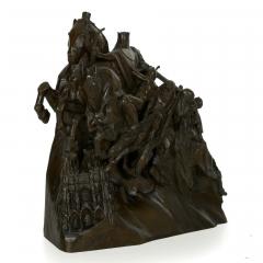 Lee Lawrie Art Deco Bronze Sculpture of Four Horsemen of the Apocalypse by Lee Lawrie - 941983