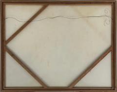 Lee Reynolds Large Vintage Lee Reynolds Abstract Butterfly Painting Framed - 3611987