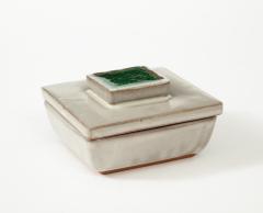 Lee Rosen Ceramic Box by Lee Rosen for Design Technics c 1950 Stamped  - 2692107