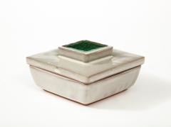 Lee Rosen Ceramic Box by Lee Rosen for Design Technics c 1950 Stamped  - 2692108