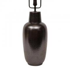 Lee Rosen Lee Rosen Design Technics Lamp Ceramic Glazed Bronze Gunmetal - 3344046