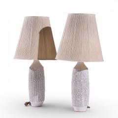 Lee Rosen Lee Rosen for Design Technics Ceramic Table Lamp Pair - 4465575