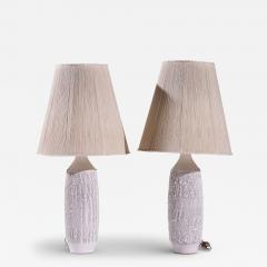 Lee Rosen Lee Rosen for Design Technics Ceramic Table Lamp Pair - 4465746