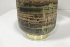 Lee Rosen Pair of Lee Rosen Ceramic and Brass Lamps - 4422592