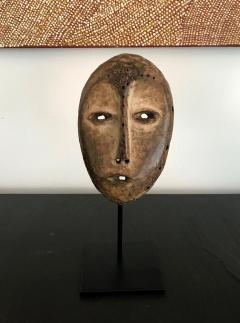 Lega Bwami Society Mask on Display Stand with Provenance - 3784208