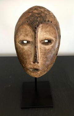 Lega Bwami Society Mask on Display Stand with Provenance - 3784210