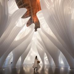 Leila Pinto The Oculus Giclee on Metal by Leila Pinto - 4154935
