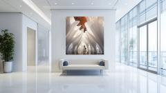 Leila Pinto The Oculus Giclee on Metal by Leila Pinto - 4154936