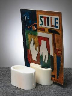 Lelo Cremonesi Pair of Desk Accessories by Lelo Cremonesi - 4724860