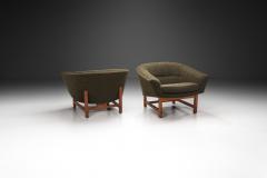 Lennart Bender Lennart Bender Lounge Chairs for Ulferts AB Tibro Sweden 1960s - 3369319