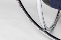 Lennart Bender Pair of Leather and Chrome Armchairs Wibro by Lennart Bender 1968 - 847371