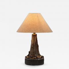 Leo En e Stoneware Table Lamp by Leo En e for En e Keramik Denmark ca 1960s - 4561881