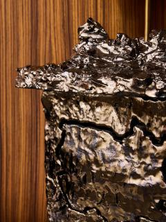 Leo Nataf Pair of Glazed Ceramic Table Lamps by Leo Nataf - 4693120