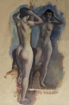 Leon Abraham Kroll Female Nude Reflection  - 2541816