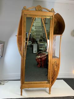 Leon Benouville EXCEPTIONAL INLAID ART NOUVEAU ARMOIRE BY LEON BENOUVILLE - 1156240