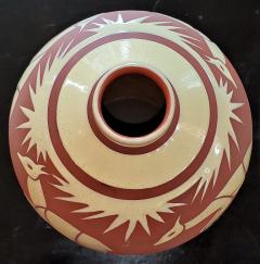 Leon Delfant Rare Art Deco BFK Leon Delfant Deer Vase - 2021803