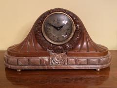 Leon Hatot Leon Hatot and ATO French Art Deco Carved Clock - 1641169
