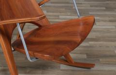 Leon Meyer Californian Studio Modern Teak Rocking Chair by Leon Meyer - 4346879