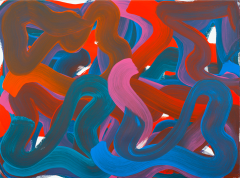 Leon Phillips Wiggle No 22 Abstract painting 2023 - 3598033