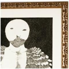 Leonard Baskin 1922 2000 Lithograph Yom Kippur  - 4124670