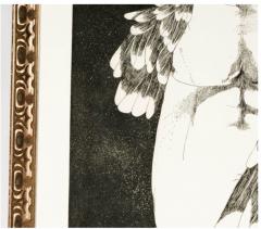 Leonard Baskin 1922 2000 Lithograph Yom Kippur  - 4124673
