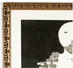 Leonard Baskin 1922 2000 Lithograph Yom Kippur  - 4124675