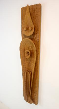 Leonard Setziol Abstract Phoenix Oak Wall Sculpture by Northwest Sculptor Leonard Setziol - 1773225