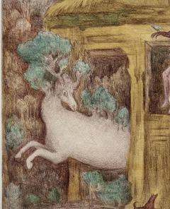 Leonora Carrington 1987 Mexican Leonora Carrington Surrealist Lithograph Signed Numbered 93 150 - 4506762